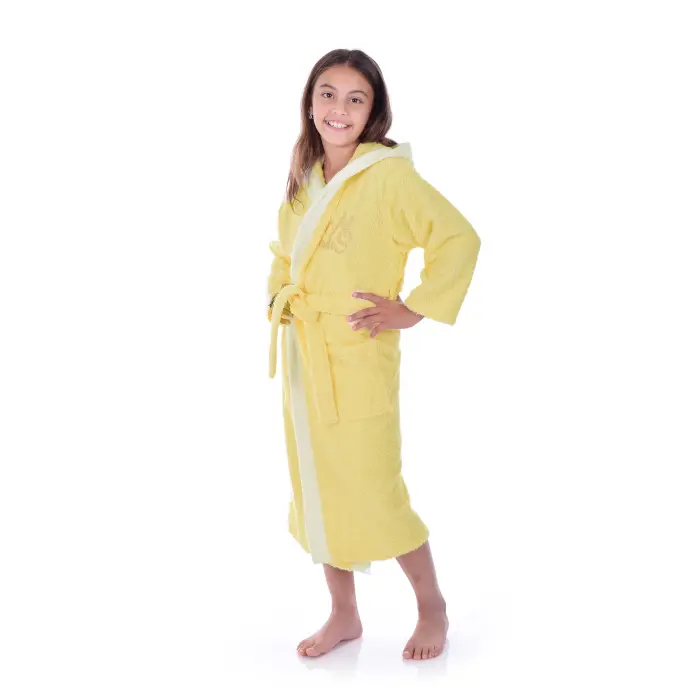 Юношески халат Маер - Жълт - 2774 - Юношески халат Маер - Жълт - 2774